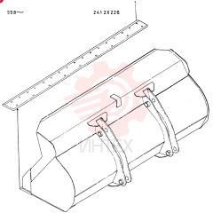 BUCKET  ASSY 2412X226