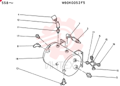 Схема (LK700A) - WHEEL LOADER ASN RE1558 (1/03-12/03) W90K0052F5