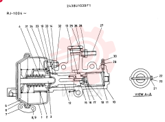 BRAKE CYLINDER 2438U1039F1