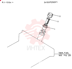 CAP ASSY, FILLER 24100P2593F1
