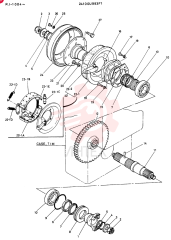 SHAFT ASSY, OUTPUT 24100U993F1