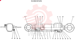 CYLINDER 2438U972F2