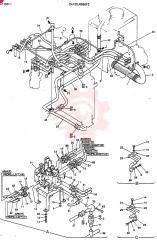 HYDR LINES, UPP 24100J6665F3 (2)