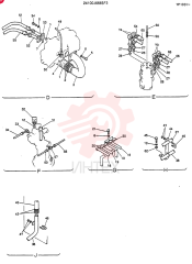 HYDR LINES, UPP 24100J6665F3 (1)