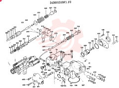REGULATOR ASSY CONSISTS OF THE FOLLOWING PARTS 2436U1319 F1,F2