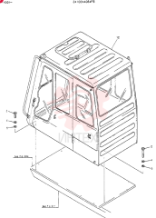 Схема (MD140BLC) - EXCAVATOR BTW YP1001 - YP1281 (1/80-12/06) 24100N4084F8