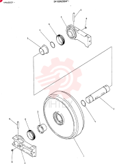IDLER WHEEL 24100N2924F1
