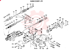 Схема (MD140BLC) - EXCAVATOR BTW YPU0001 - YPU0300 (1/80-12/06) 2436U1319F1