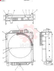 Схема (MD140BLC) - EXCAVATOR BTW YPU0001 - YPU0300 (1/80-12/06) 2452U396F1