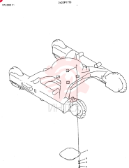 Схема (MD140BLC) - EXCAVATOR BTW YPU0001 - YPU0300 (1/80-12/06) 2422P1179