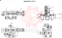 Схема (MD140BLC) - EXCAVATOR BTW YPU0001 - YPU0300 (1/80-12/06) 2436U1252F1 (1)