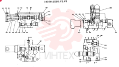 Схема (MD140BLC) - EXCAVATOR BTW YPU0001 - YPU0300 (1/80-12/06) 2436U1252F1 (2)