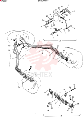 HYDR LINES, LOW 24100J14301F1