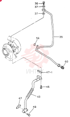 PIPE ASM; OIL, OIL PUMP VI8941310600 (1)