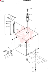 TANK ASSY, FUEL 24100N7664F2