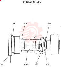 VALVE PRESSURE RELIE 2436R685F1