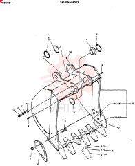 BUCKET ASSY 24100N5863F3