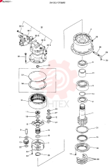 HYDRAULIC MOTOR 24100J10739F2