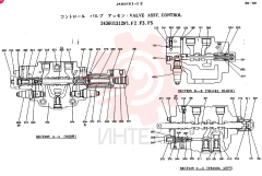 Схема (MD200BLC) - EXCAVATOR BTW YQ0101 - YQ0564 (1/80-12/06) 2436U1312F1 (3)