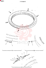 Схема (MD200BLC) - EXCAVATOR BTW YQ0101 - YQ0564 (1/80-12/06) 24100N3981F2