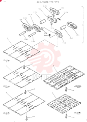 INSTAL, CRAWLER TRACK 24100J12026F6