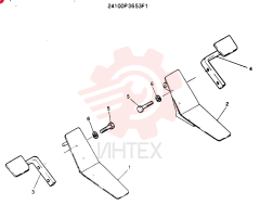 PEDAL ASSY 24100P3653F1