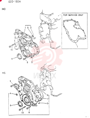TIMING GEAR CASE ASSY, Start Serial: 9001-
