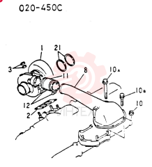 TURBOCHARGER VAME088699