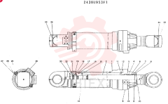 CYLINDER 2438U953F1