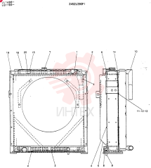 RADIATOR 2452U390F1