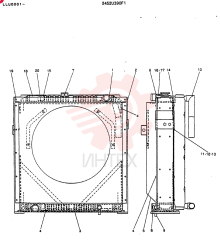 RADIATOR 2452U390F1