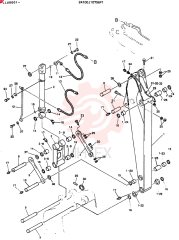Схема (MD240BLC) - EXCAVATOR BTW LLU0001 - LLU0300 (1/80-12/06) 24100J10756F1