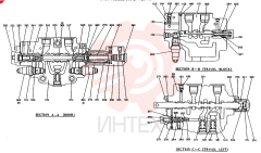 Схема (MD240BLC) - EXCAVATOR BTW LLU0001 - LLU0300 (1/80-12/06) 2436U1312F1 (3)