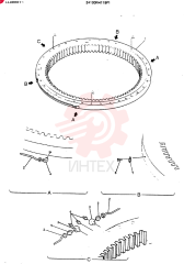 SLEWING RING 24100N4119F1