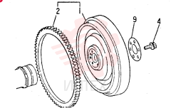 FLYWHEEL VAME047281