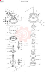 HYDRAULIC MOTOR 24100J11720F4