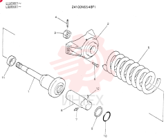 SHOCK ABSORBER 24100N6548F1