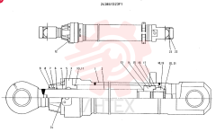 CYLINDER 2438U1323F1