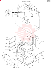 Схема (MD300LC) - EXCAVATOR BTW YC0101 - YC0300 (1/80-12/06) 24100J6436F1 (1)