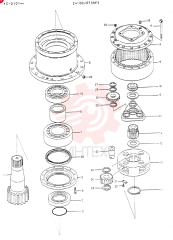 Схема (MD300LC) - EXCAVATOR BTW YC0101 - YC0300 (1/80-12/06) 24100J6739F3