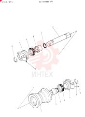 TRACK ROLLER 24100N3856F1