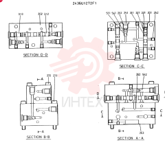 VALVE ASSY, CONSISTS OF THE FOLLOWING PARTS 2436U1272F1