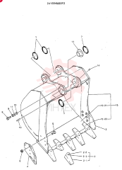 BUCKET ASSY, 1.0M³