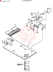 PLATE ASSY, FLOOR 24100N4025F14
