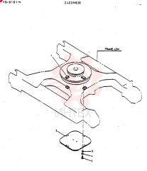 Схема (MD400LC) - EXCAVATOR BTW YS0101 - YS0200 (1/80-12/06) 2422N929