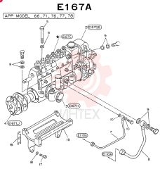 Схема (NE6(T)04) - NISSAN DIESEL ENGINE (1/86-12/98) 66 (7)