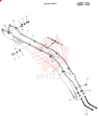 INSTAL,HYDR LINES 24100J15457F1
