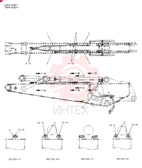 HYD LINES, ARM 3.0M