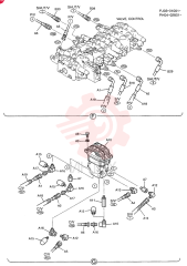 CONTROL LINES, REMOTE, Serial Range: PJ03-01001--PJ03-01058 PH62H00002F1 (2)