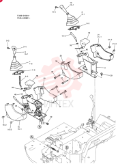CONTROLS, OPERATORS (L/H STD.) PM03M00035F1 (2)